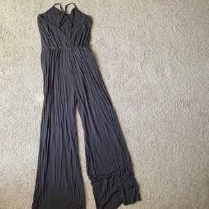 Womens gray jumpsuit